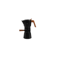 Muvna Thermo-Control Dual Valve Moka Pot (2 šálky) - Čierna