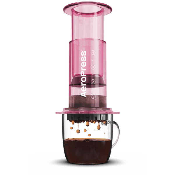 AeroPress Clear Pink (Transparentný - Ružový)