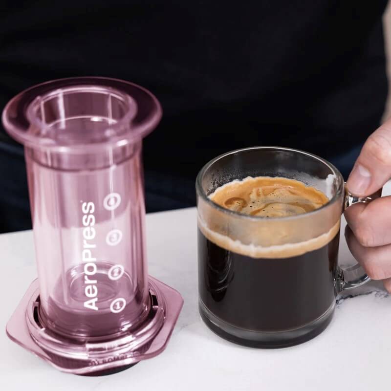 AeroPress Clear Pink (Transparentný - Ružový)