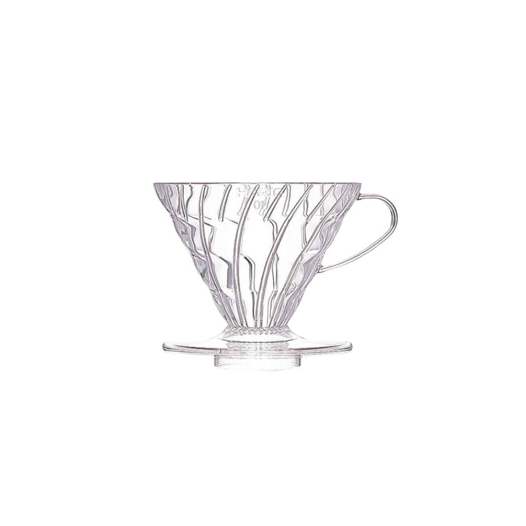 Dripper Hario V60-02 - Plastový - Transparentný
