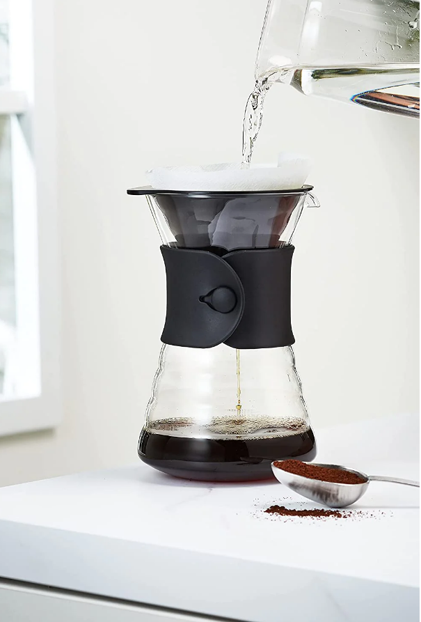 Hario V60 Drip Dekantér (VDD-02B) + 40 filtrov