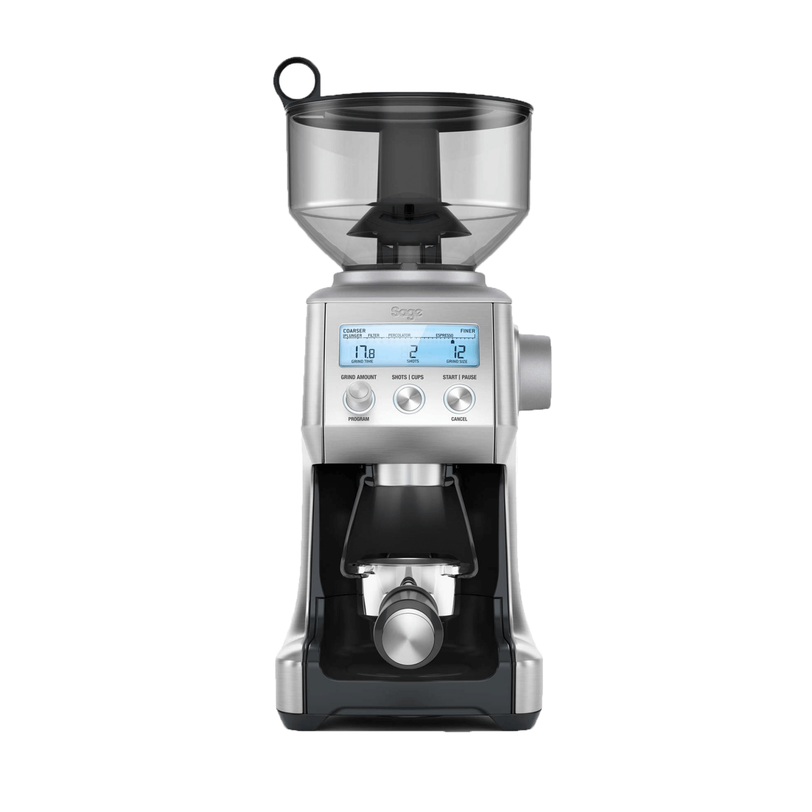 SAGE BCG820BSS - Automatický Elektrický Mlynček - Strieborný