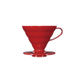 Hario V60-02 Dripper - Keramický - Červený