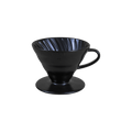 Hario V60-02 dripper - Keramický - Čierny + 40 filtrov