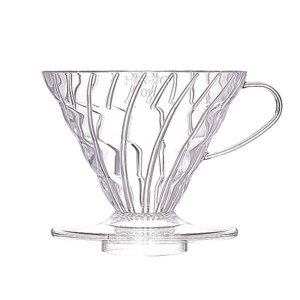 Dripper Hario V60-02 - Plastový - Transparentný