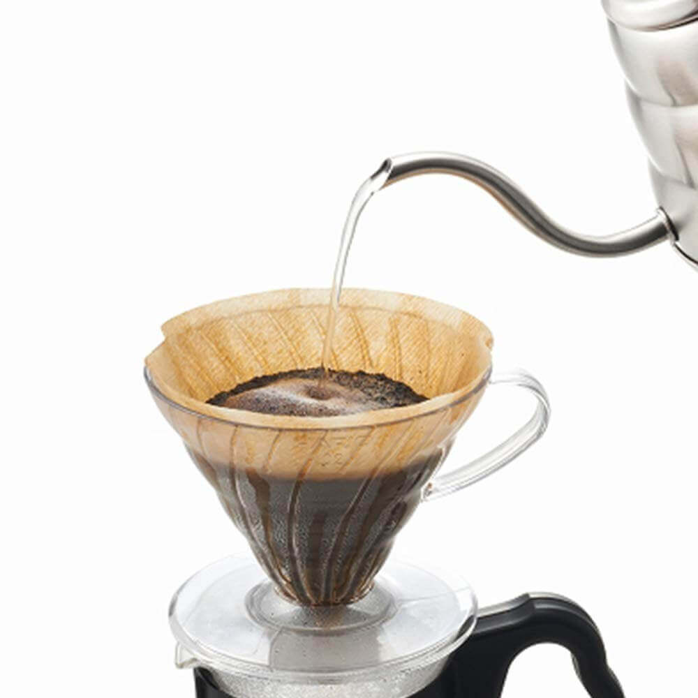 Dripper Hario V60-02 - Plastový - Transparentný