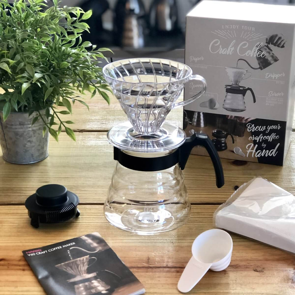 Hario V60-02 Craft kit - Čierny