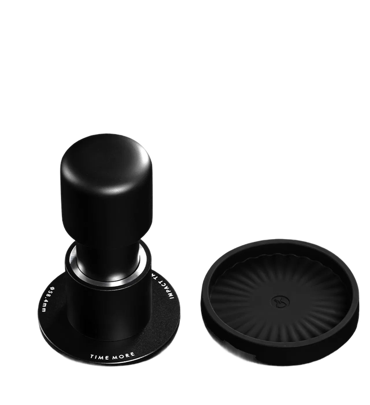 Timemore Impulse Impact Tamper (58,4 mm, Ripple Base) – Čierny
